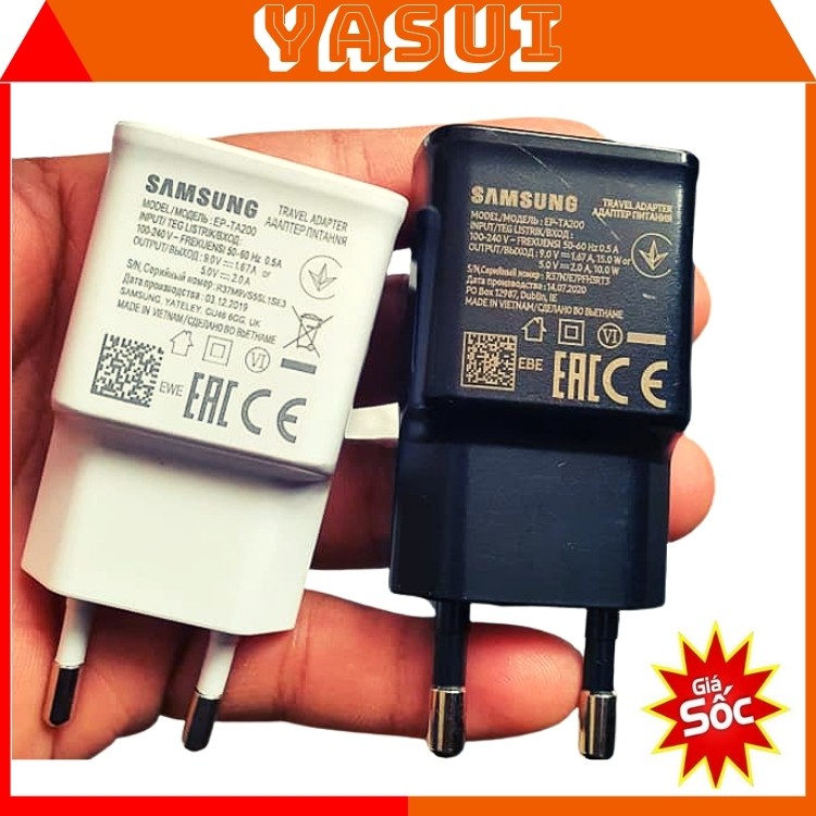 Sạc nhanh samsung s10 củ  Bóc Máy  cùng dây Sạc samsung type c cho điện thoại A30/A50/A70/A71/A90/Note8/9/10/S8/9/10