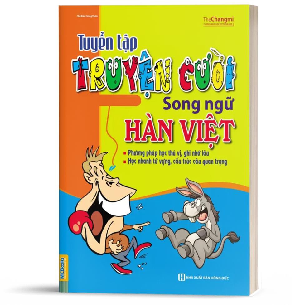 Sách - Tuyển Tập Truyện Cười Song Ngữ Hàn Việt - Vui Học Tiếng Hàn [MCBooks]