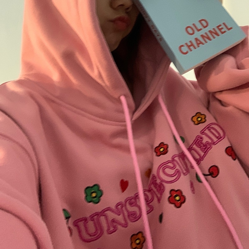 NRVP Áo khoác hoodie tay dài oversize phong cách Hàn Quốc mới 2022