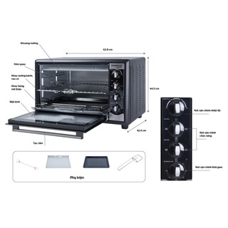 Lò nướng điện 50L SUNHOUSE MAMA SHD4250