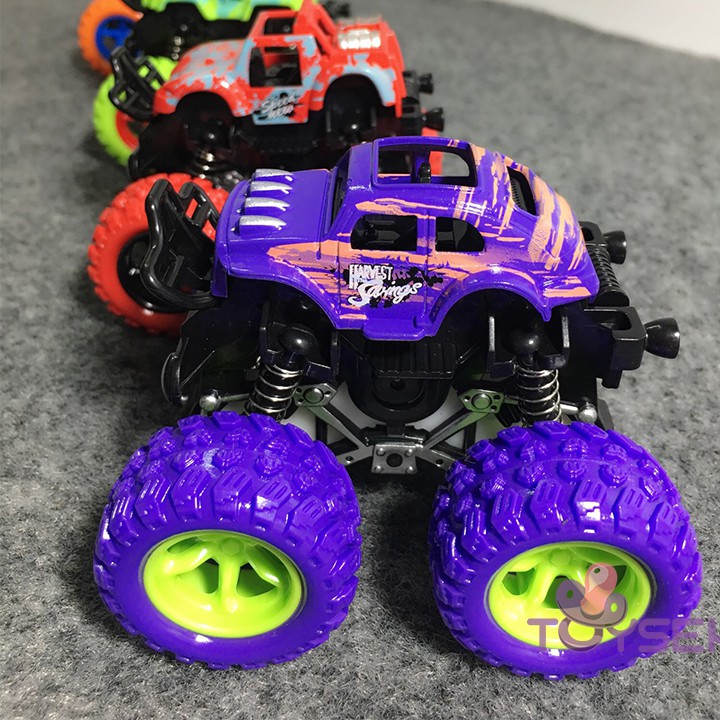 Đồ chơi trẻ em xe vượt địa hình nhào lộn Off Road toysem dành cho bé 3 tuổi - Quà tặng sinh nhật cho bé