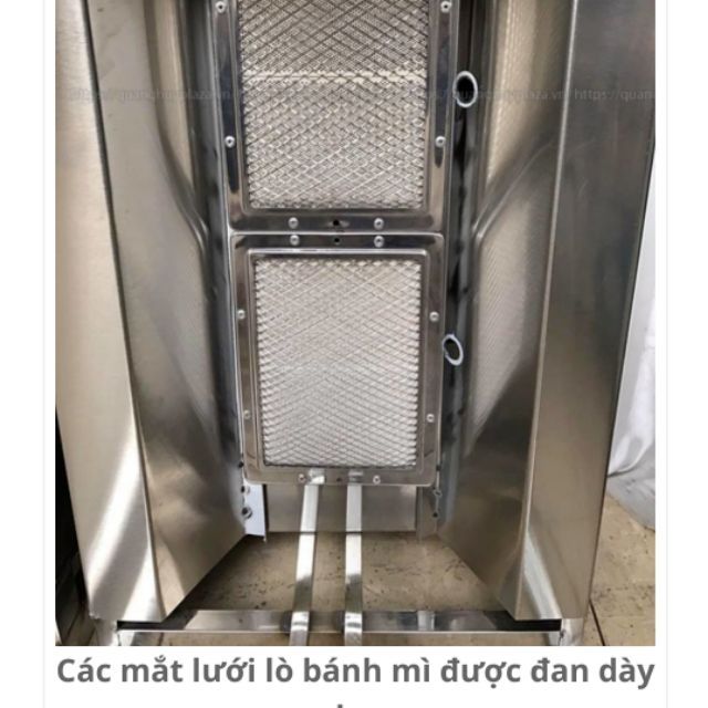 Lò nướng thịt bánh mì Doner Kebab 2 buồng đốt