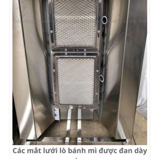 Lò nướng thịt bánh mì Doner Kebab 2 buồng đốt