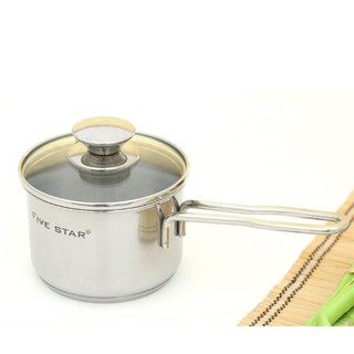 Nồi quấy bột 3 đáy Five Star 12cm, 14cm,16cm