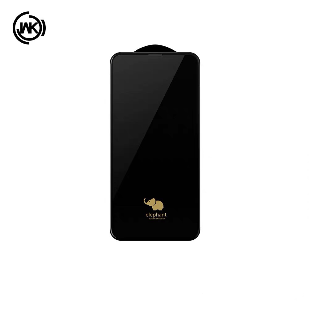[Hàng Chính Hãng] Kính Cường lực cao cấp WK 018 Con voi 6D siêu cứng bóng Iphone X/Xs/Xr/Xsmax/11/12/13/14/Pro/Max