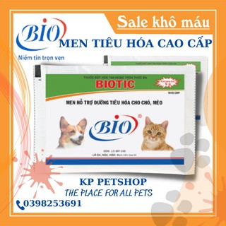 Men tiêu hoá cho chó mèo- men biotic 5g