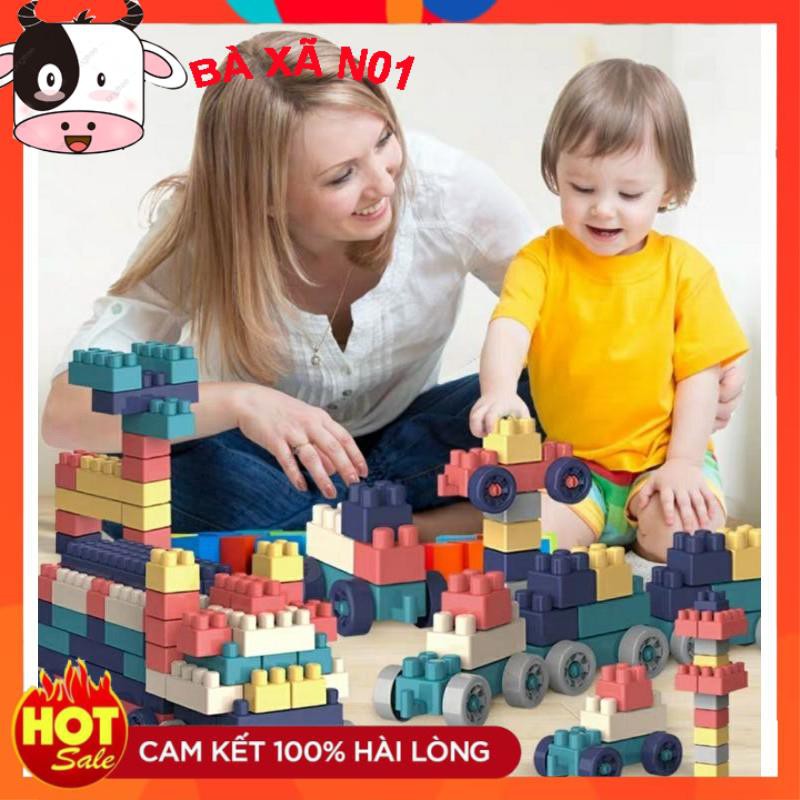[Loại1]Bộ xếp hình 520 chi tiết thông minh cho bé yêu sáng tạo