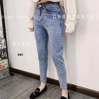 Quần baggy jeans co giãn