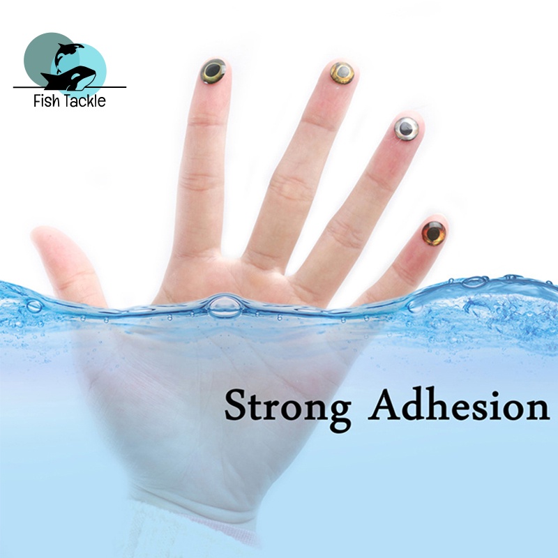 Set 72 Mắt Cá 3D 6mm 8mm 10mm Chất Lượng Cao