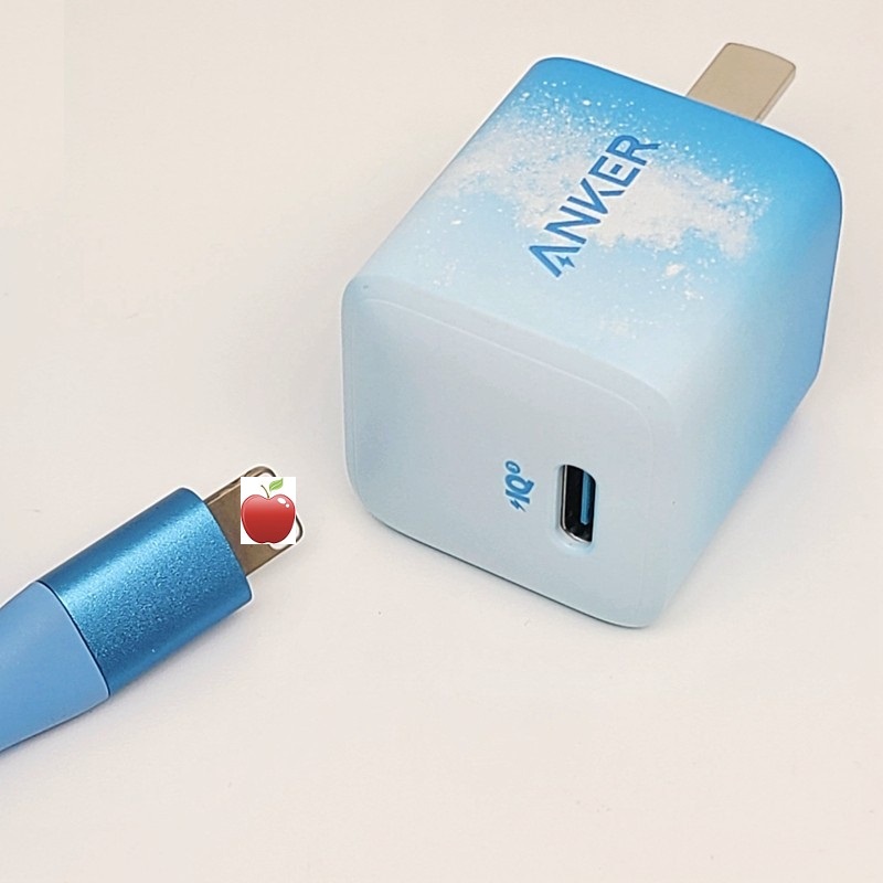 Combo sạc nhanh 20w Anker StarWay Nano A2633 và cáp Powerline II+ dài 1,2m