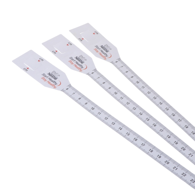 Bộ 3 Thước Dây Đa Năng 22 inch 56cm Bằng Nhựa Chuyên Dụng Cho Học Sinh Mẫu Giáo