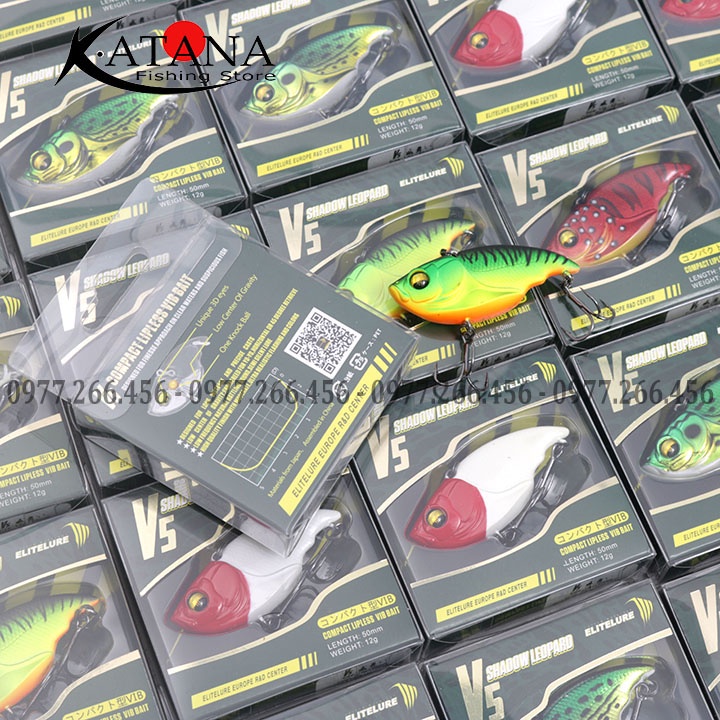 Mồi Câu lure EliteLure V5 Shadow Leopard