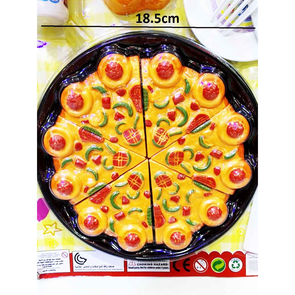 Đồ chơi bánh Pizza bằng nhựa cho bé