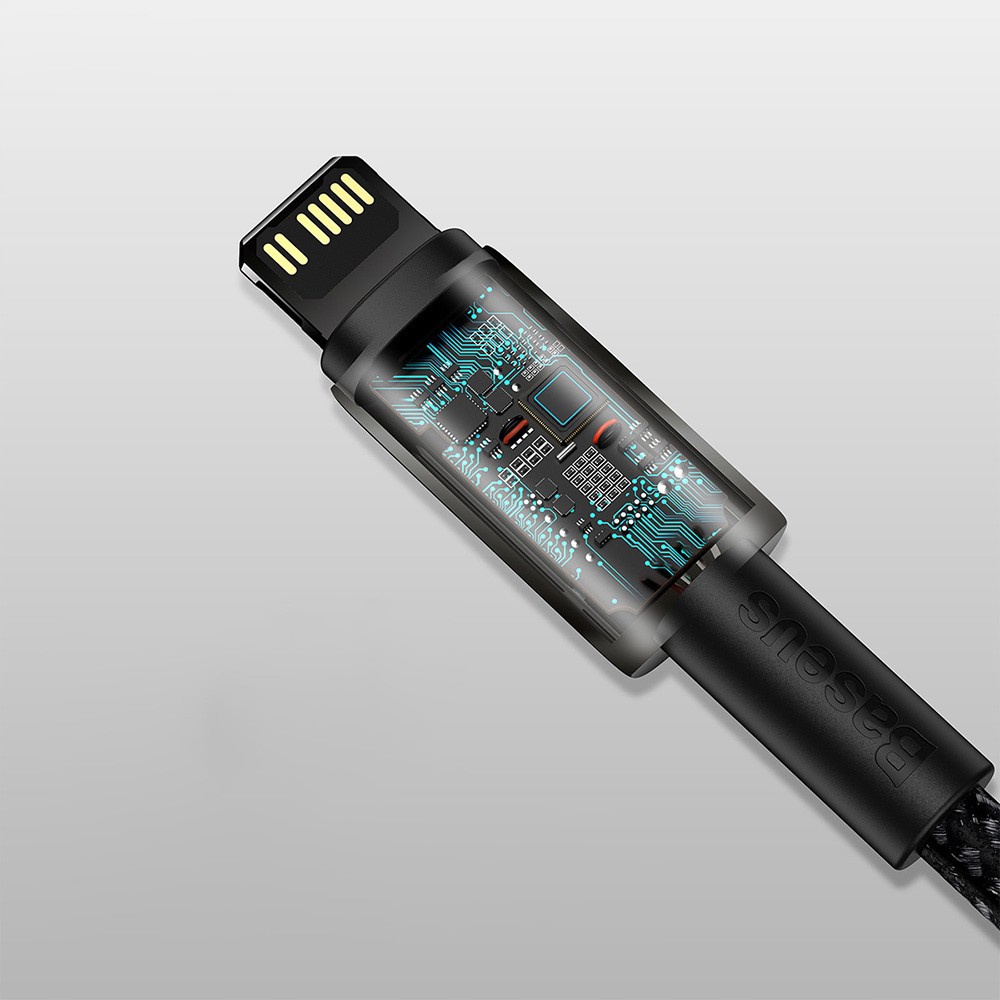 Cáp sạc nhanh PD 20W Baseus chân Type-C sang dây bện Nylon cao cấp dài 1M cho IP/tablet táo