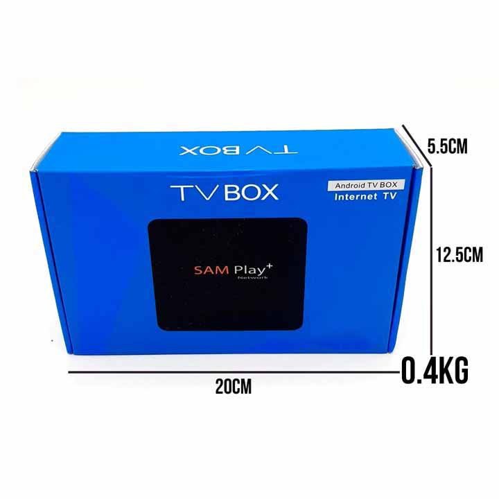 TV Box Android Samplay+ S10Xpro - Biến TV thông thường thành Smart TV thông minh