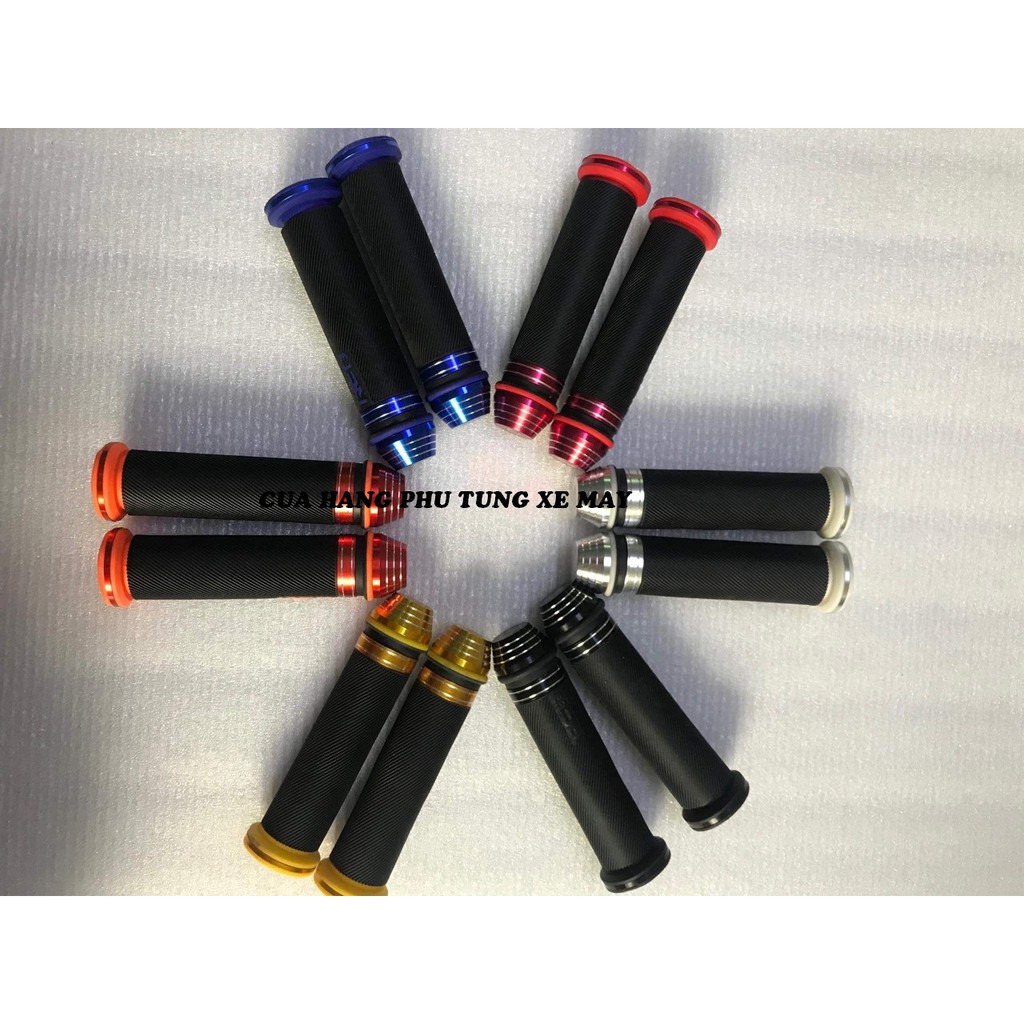 Bao tay (tay cầm) xe máy RCB gù nhôm xoắn - 1 cặp