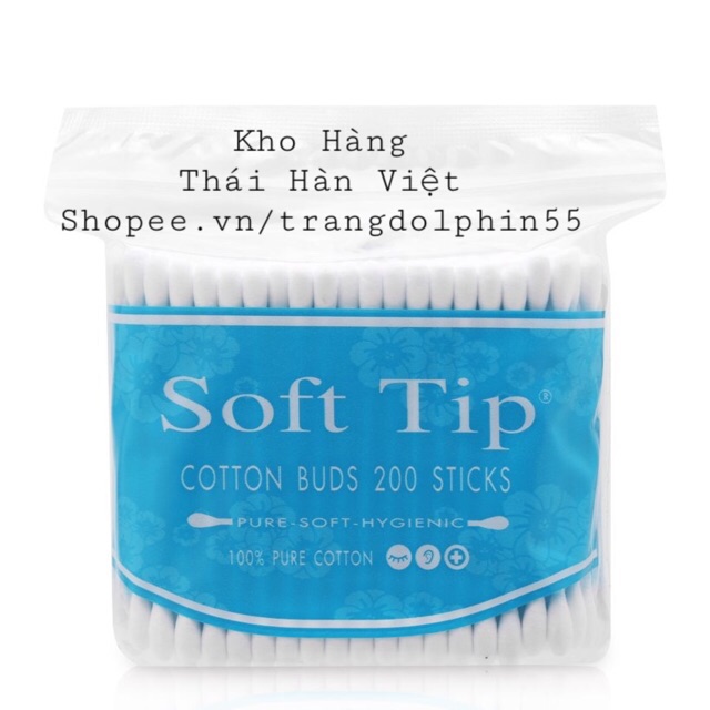 Bông ráy tai Soft Tip Thái Lan túi