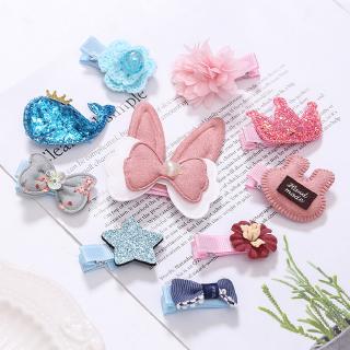 Set 5 Kẹp Tóc Đáng Yêu Cho Bé Gái