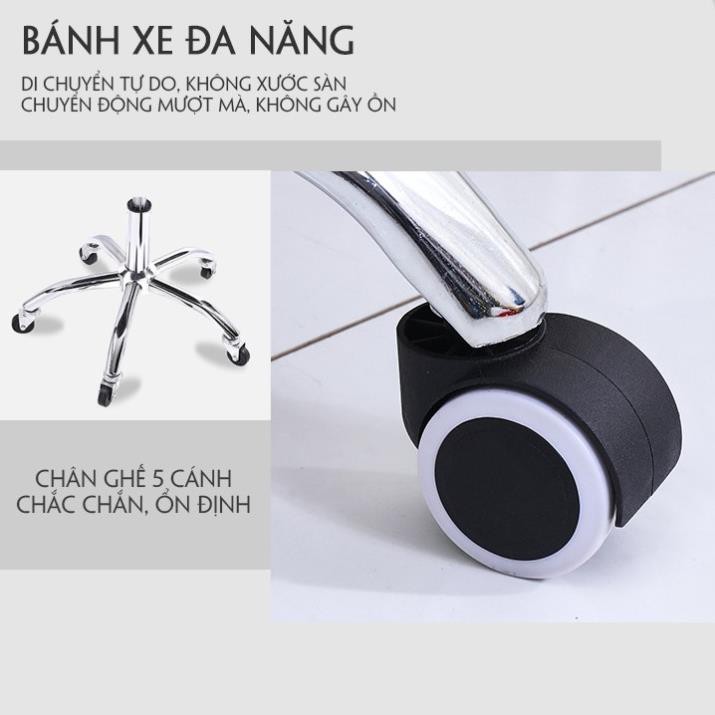 [SALE SỐC] [ HÀNG MỚI 100% ] Ghế xoay ngồi trang điểm mang phong cách hiện đại [Freeship 10k]