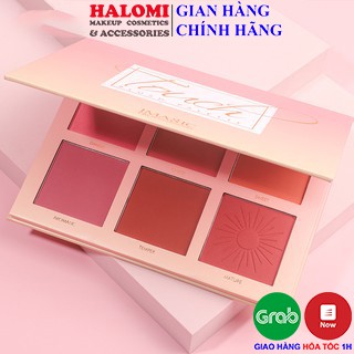 Phấn Má Hồng IMAGIC 6 Ô Màu Trang Điểm Quyến Rũ Chính Hãng Makeup Chuyên Nghiệp