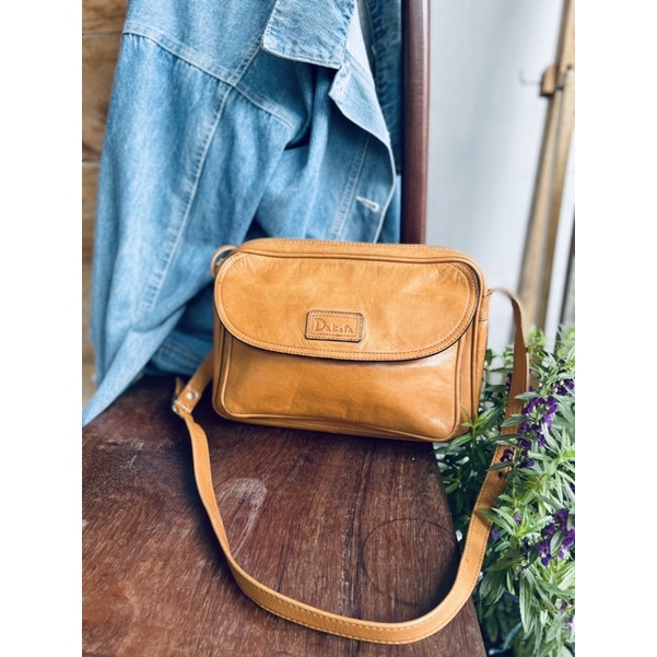 SALE- túi si da thật hiệu Dakota