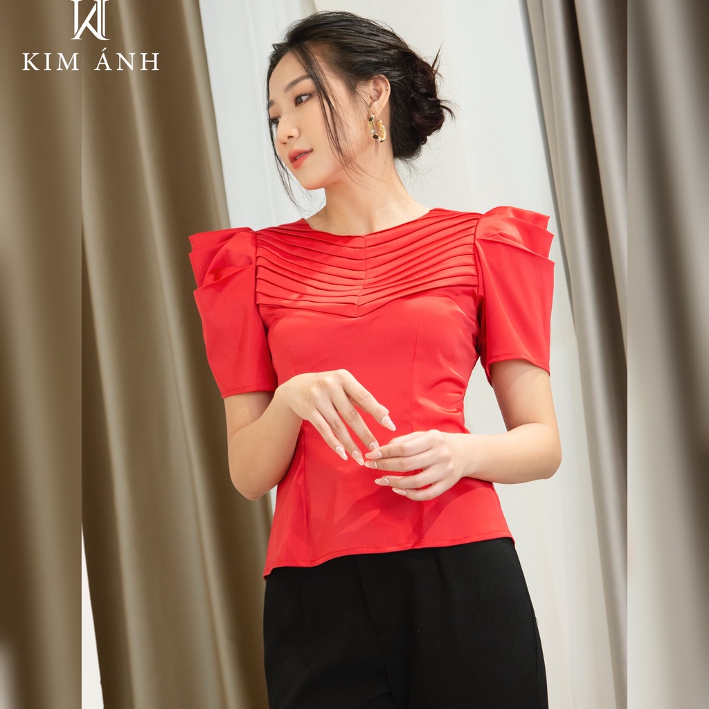 Áo Sơ Mi Nữ Công Sở , Áo Sơ Mi Kiểu Nữ Đep Kim Ánh | BigBuy360 - bigbuy360.vn