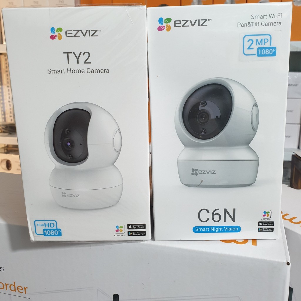 Camera 2Mp IP WIFI EZVIZ TY2 SMART HOME 1080P FULL HD [Có Cổng Lan] CAMERA TY2