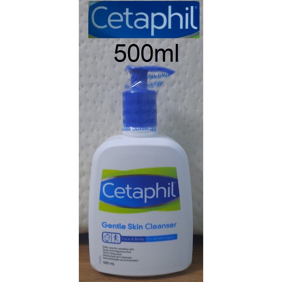 Sữa rửa mặt Cetaphil Gentle Skin Cleanser-Chai 125ml-500ml