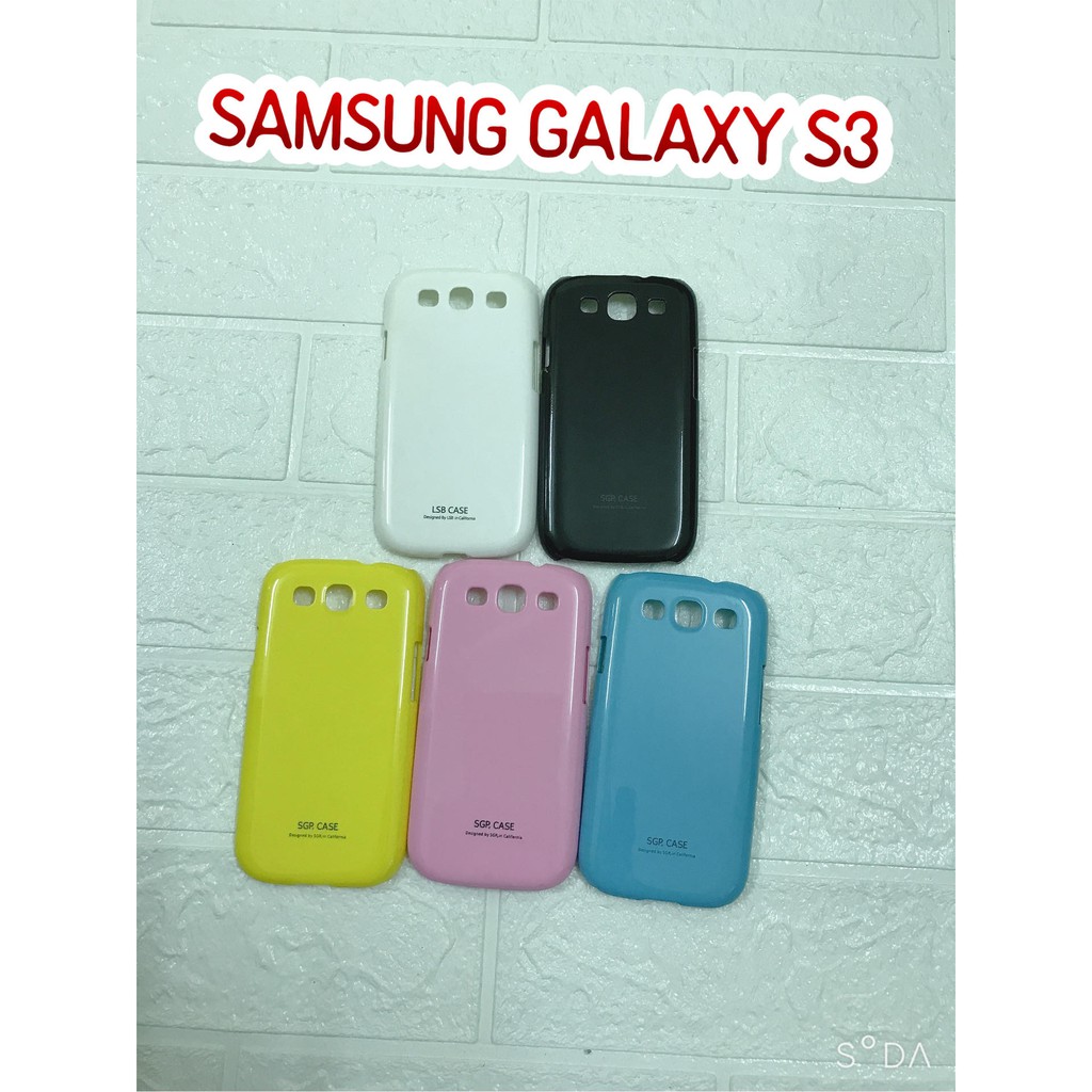 ( THANH LÝ) ỐP lưng SGP nhựa bóng Cho Samsung S3