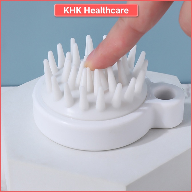 Lược gội đầu SILICONE giúp massage da đầu giảm rụng tóc