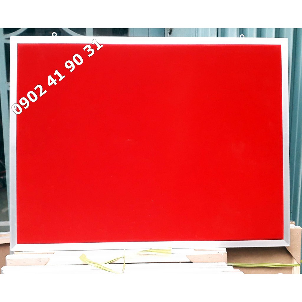 Bảng Ghim Nỉ Khung Bo Nhôm 60 x 80cm