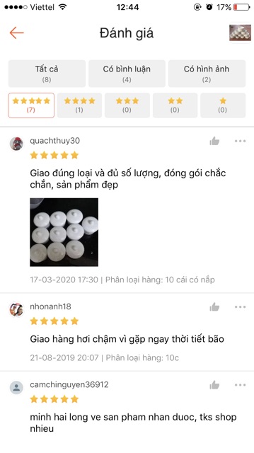 10 Cốc làm caramen