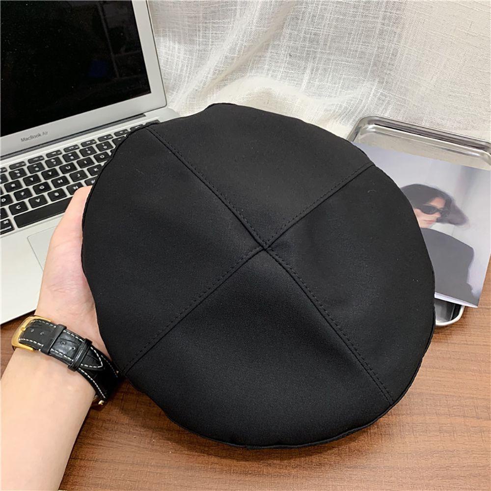 Mũ Beret DWAYNE Giữ Ấm Mùa Thu Đông Có Thể Điều Chỉnh Phong Cách Retro Cho Nữ