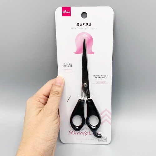 Daiso Kéo cắt tóc bằng thép không gỉ dành cho thợ thuận tay trái