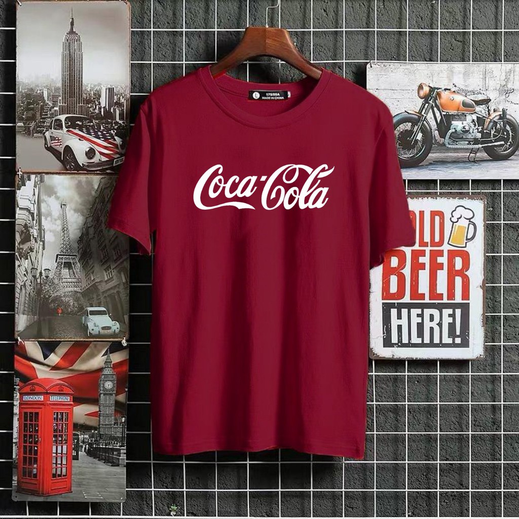 Coca-Cola Áo Thun In Hình Coca-Cola Độc Đáo