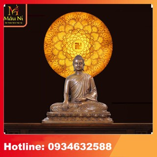 ĐÈN THỜ Tranh trúc chỉ in MÂU NI 198, đk 80cm, Tâm chữ vạn, thích hợp đặt giữa bàn thờ lớn rộng 207cm