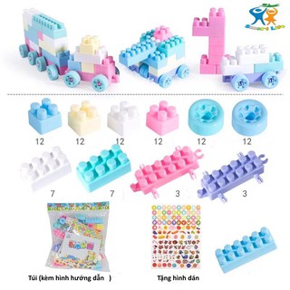 Bộ Đồ Chơi Xếp Hình 100 chi tiết