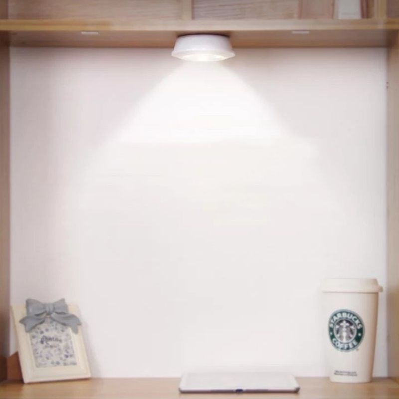 Bộ 3 Đèn LED Dán Tường Mini Thông Minh MURO Longer Light có chức năng hẹn giờ và Remote Điều Khiển Từ Xa.