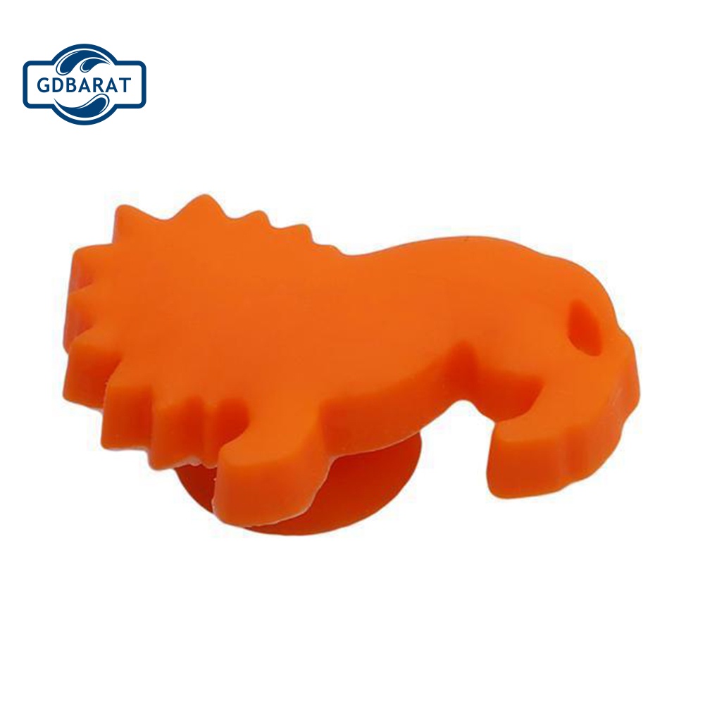 Bộ 12 Cốc Silicone Đánh Dấu Ly Rượu Họa Tiết Động Vật Hoạt Hình