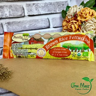 Mì Gạo Lứt Hữu Cơ Sợ Dẹt Fettuccine Family Tree 250g