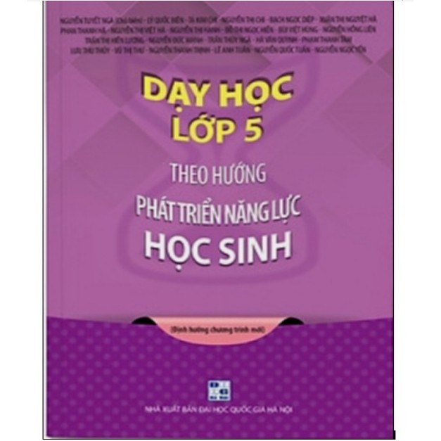 Sách - Dạy học lớp 5 theo định hướng phát triển năng lực học sinh ( Định hướng chương trình mới )