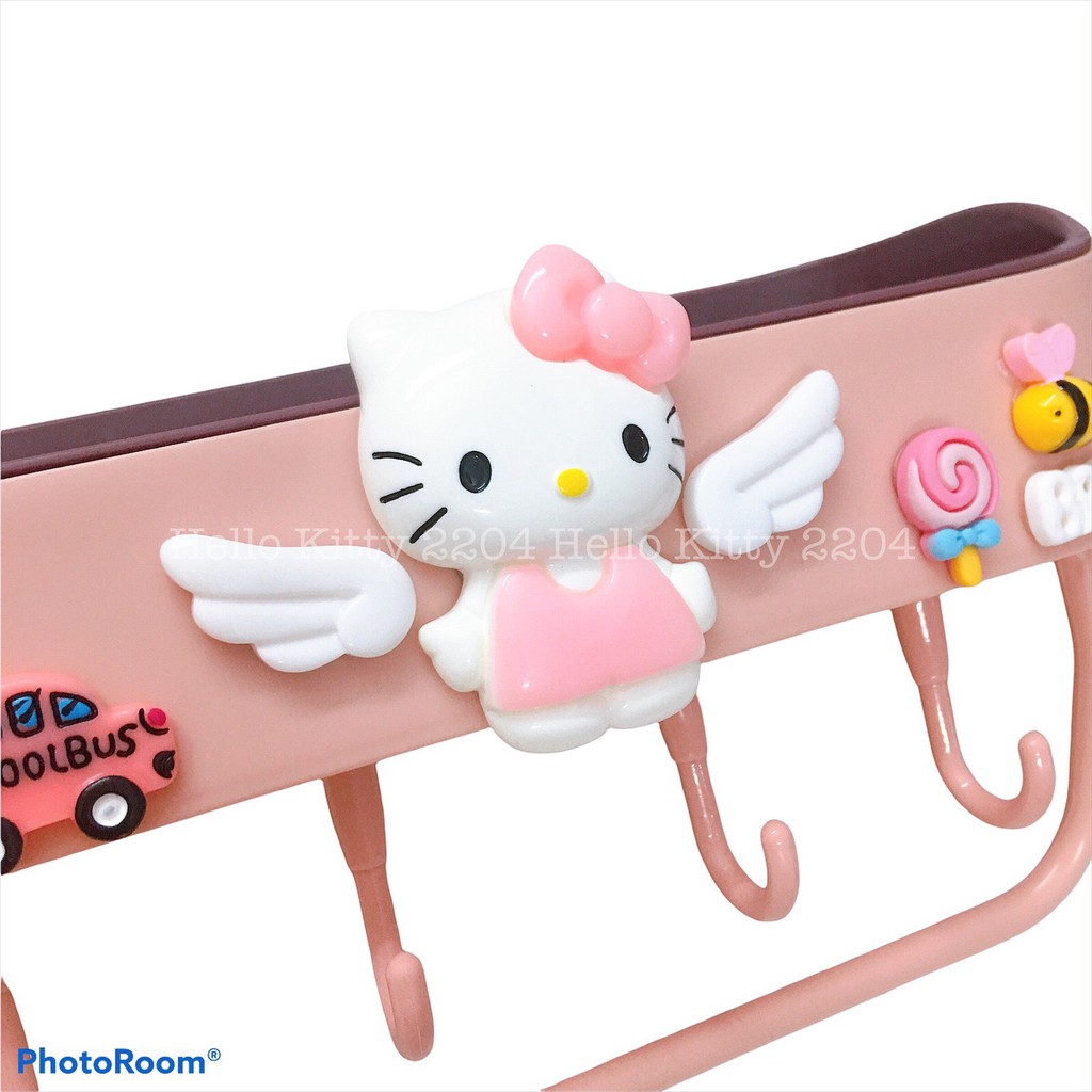 [HÀNG MỚI VỀ] Kệ để đồ phòng tắm dán cực chắc tiện lợi Hello Kitty