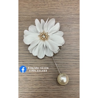 Hoa cài áo váy,áo sơ mi,công sở