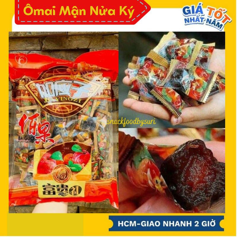 Ô MAI MẬN GÓI NỬA KÝ Ômai - Đồ ăn vặt Snackfoodbysuri