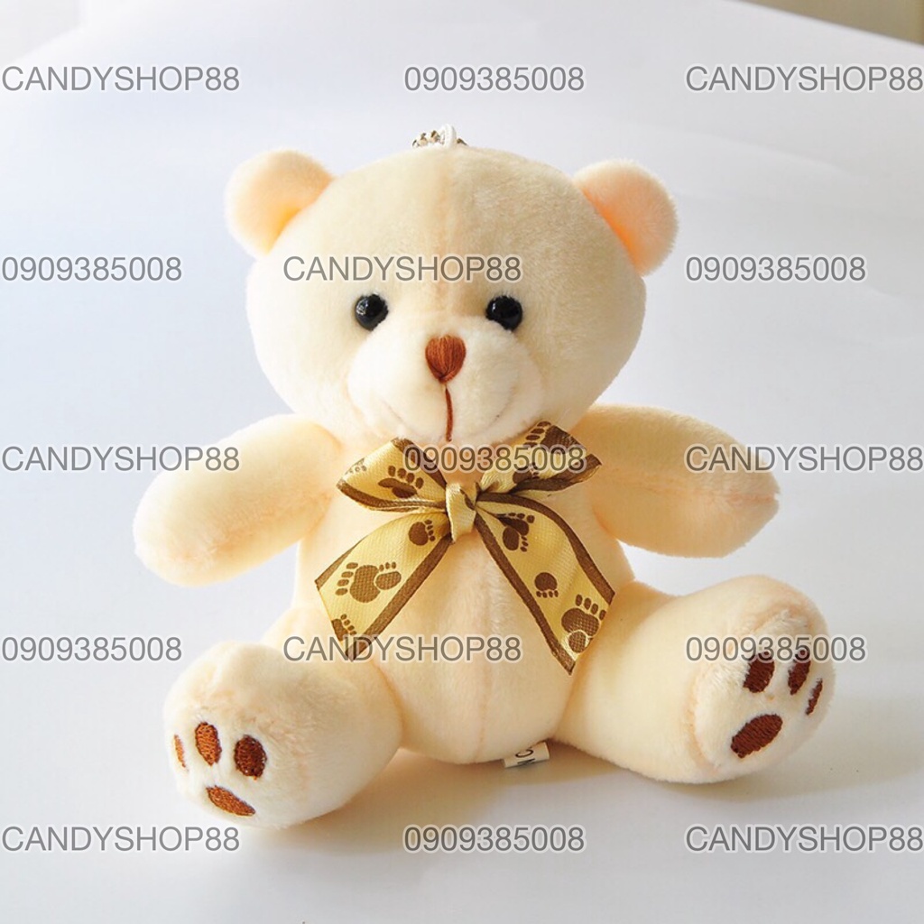 Móc khóa gấu bông Teddy dễ thương - Candyshop88