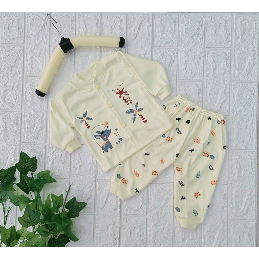 Bộ nỉ cotton Uala FREESHIPnỉ cotton mềm thích hợp mùa thu đông cho bé