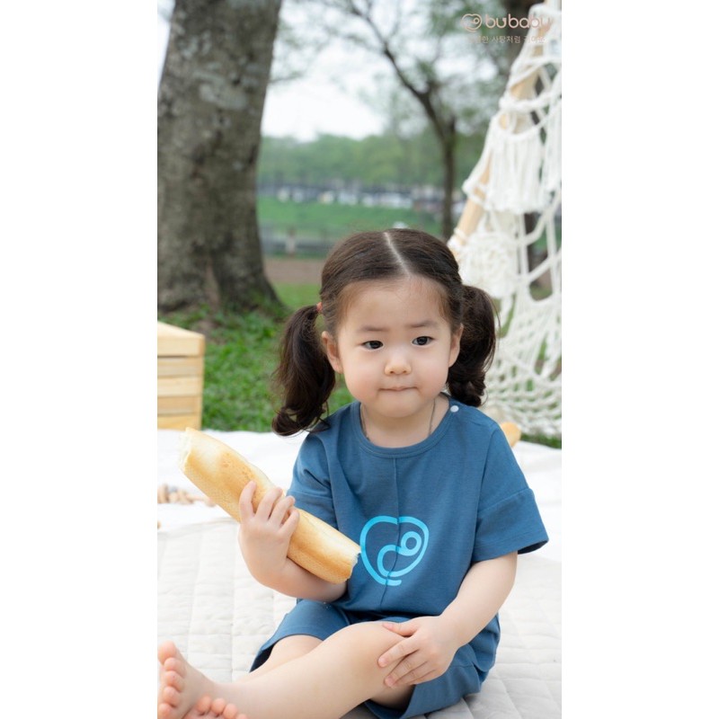 bubaby - Bộ cộc tay Kyomi Love 6m - 4Y