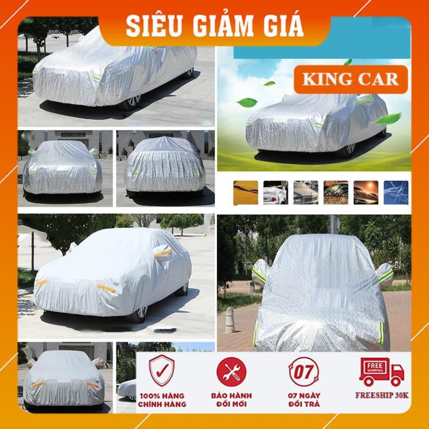 Bạt phủ toàn xe 3 lớp chống xước, chống nắng, chống cháy cho ô tô - Shop KingCar