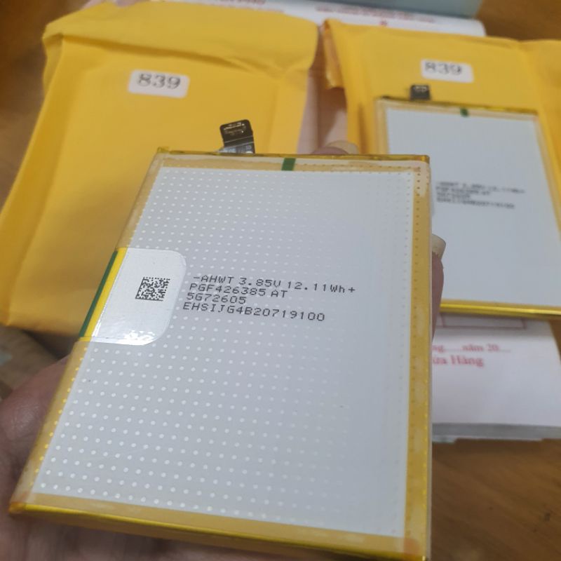Pin oppo Reno 6Z 5G A95 5G BLP839 4310mAh bao test
