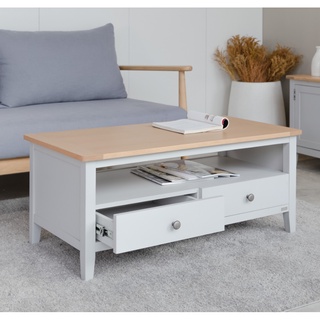 [Mã LIFEBKA5 giảm 10% tối đa 1 Triệu đơn 500k] Bàn Sofa Gỗ Sồi MOHO BOSTON 901 Màu Gỗ Tự Nhiên Có Ngăn Kéo